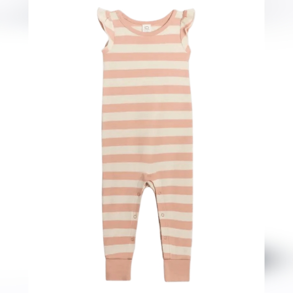 COLORED ORGANICS - BLUSH ELY STRIPE